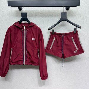 MIUMIU trench coat and shorts, well-tailored Sz S
